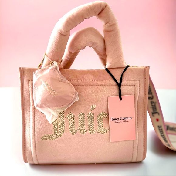 Juicy Couture Extra Spender Mini Tote in Pink Diamond - Picture 1 of 2